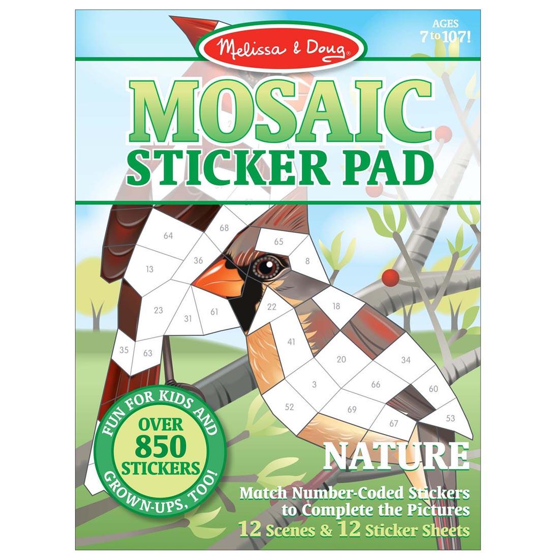 Melissa & Doug Nature Mosaic Sticker Pad