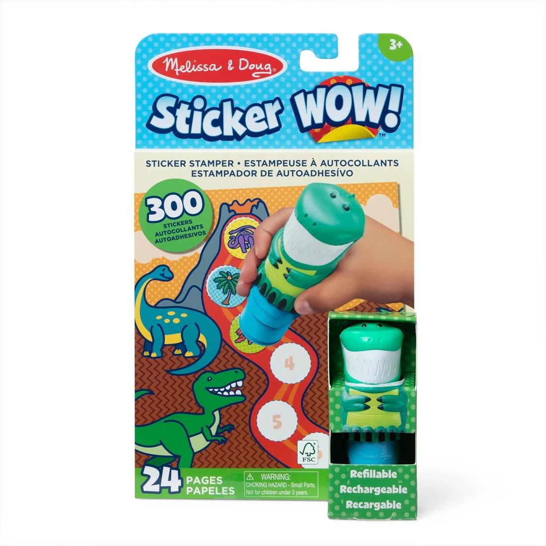 Dinosaur Sticker Wow! Set By Melissa & Doug