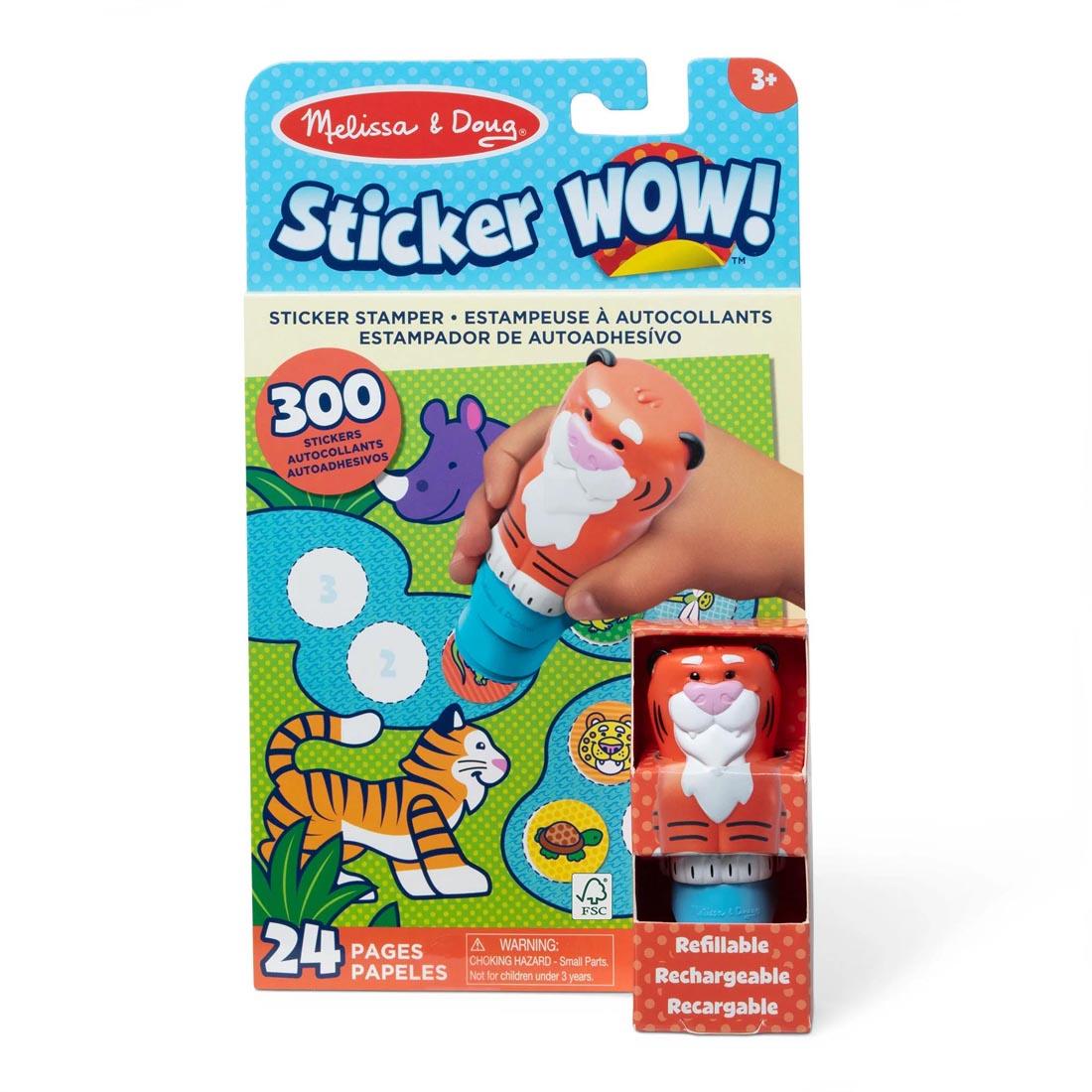 Tiger Sticker Wow! Set By Melissa & Doug