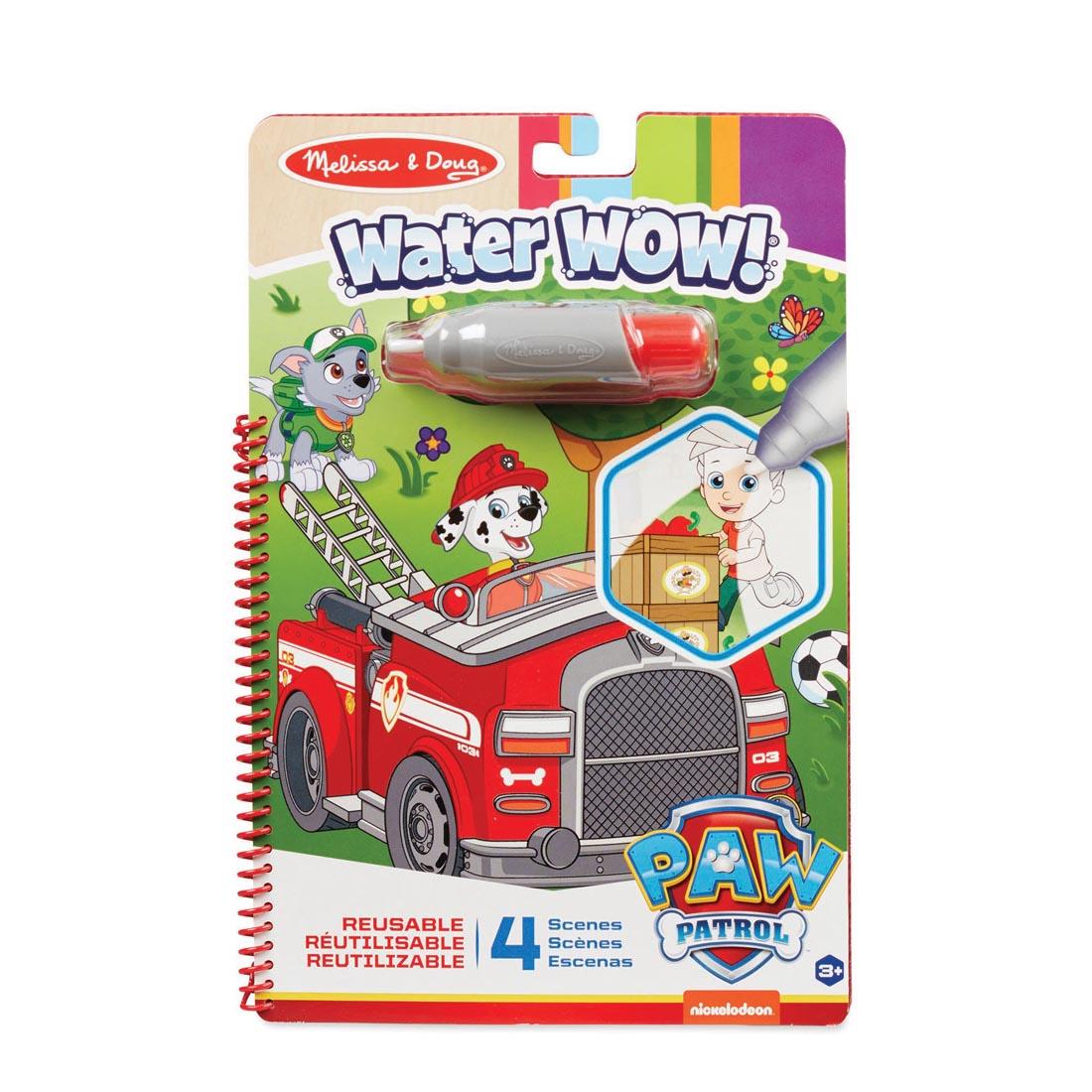 Water Wow! Paw Patrol Marshall Activity Book By Melissa & Doug