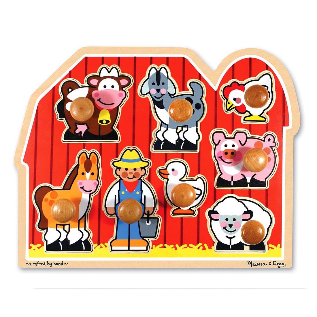 Large Farm Jumbo Knob Puzzle