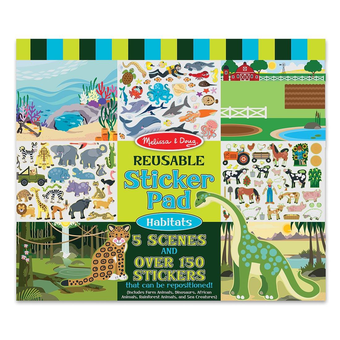 Habitats Reusable Sticker Pad