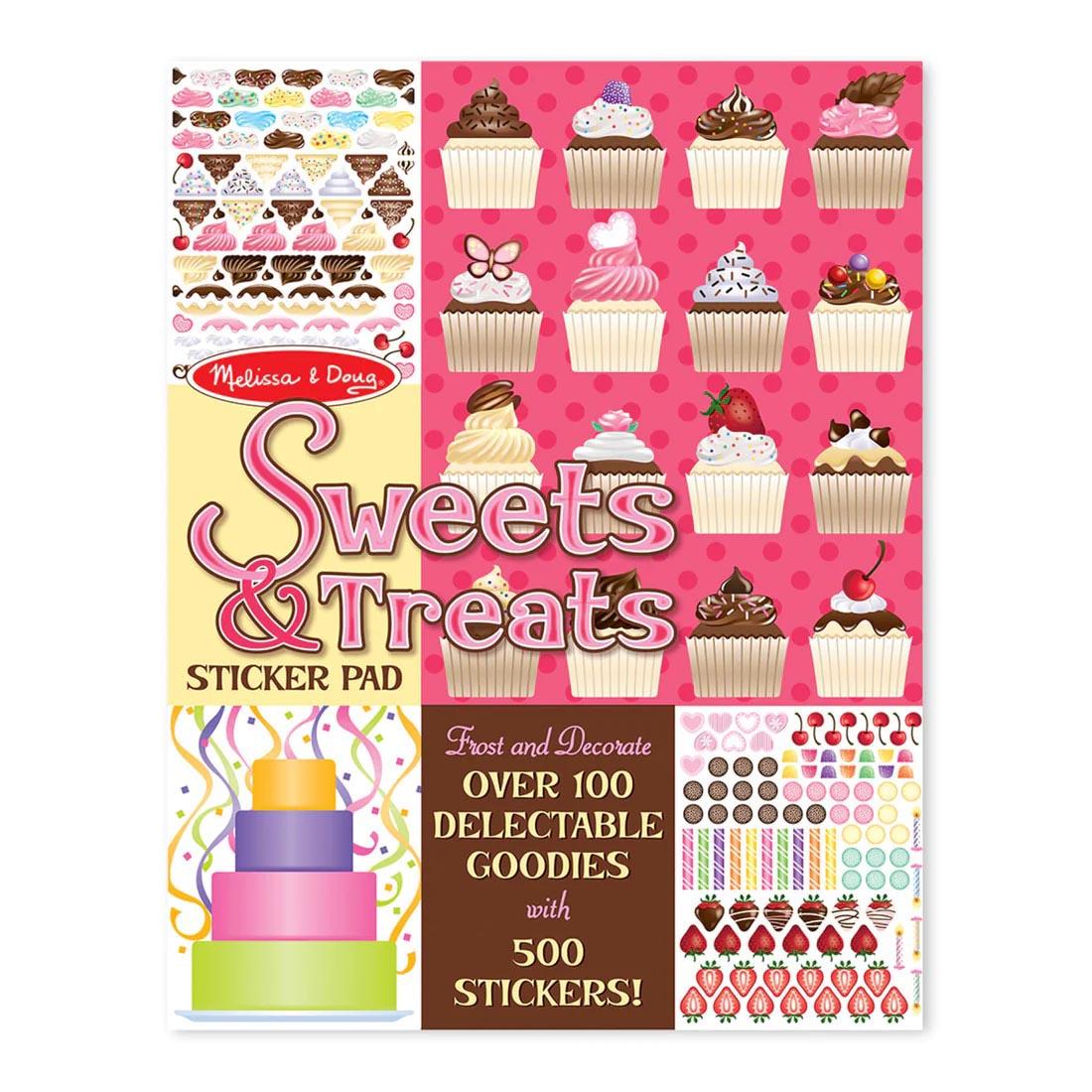 front cover of Sweets & Treats Sticker Pad By Melissa & Doug