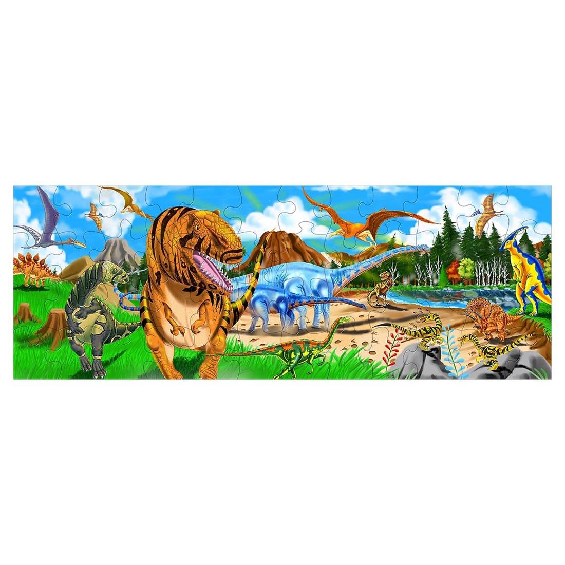 Land of Dinosaurs Floor Puzzle