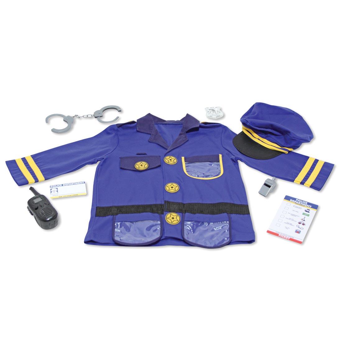 Police Officer Role Play Costume Set