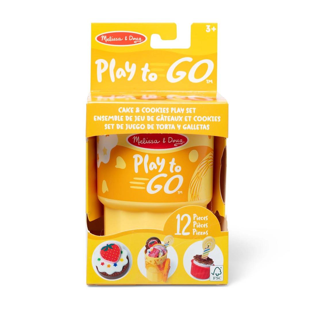 Play To Go Cake & Cookies Play Set By Melissa & Doug