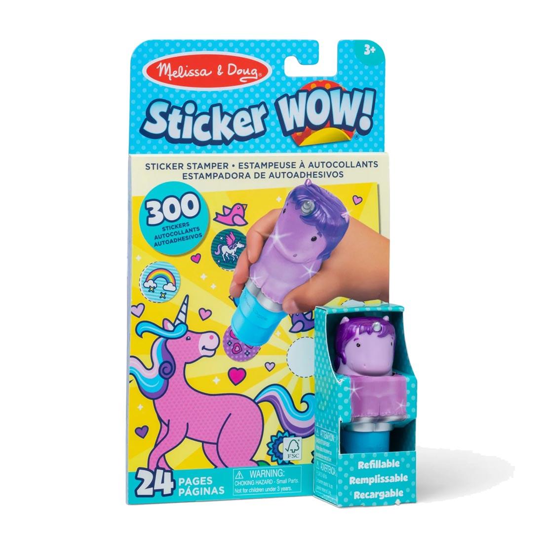 Purple Unicorn Sticker Wow! Set By Melissa & Doug