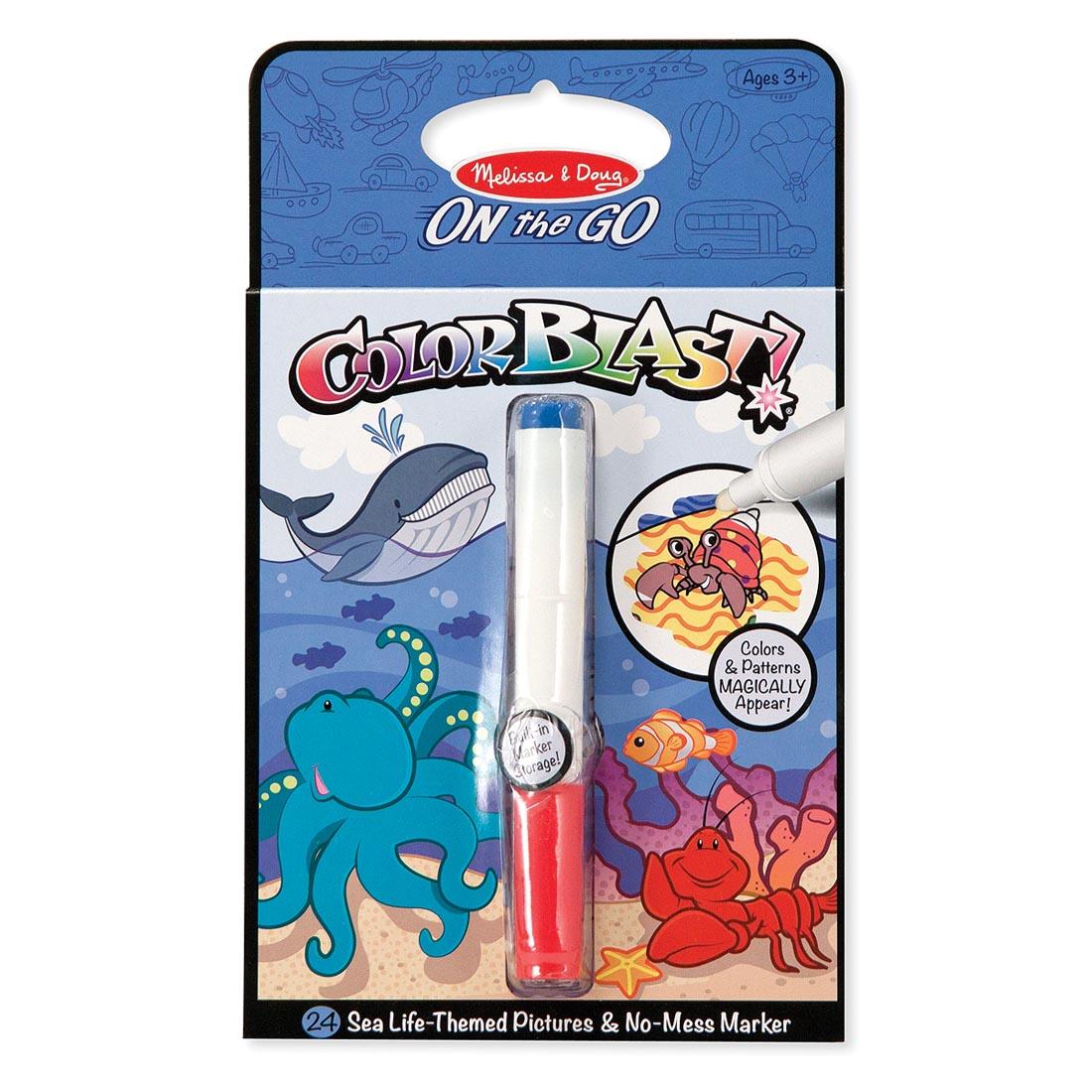 Colorblast! Sea Life Activity Book