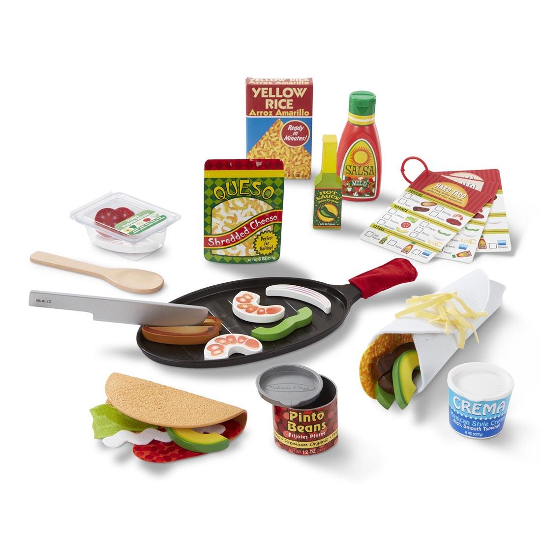 Fill & Fold Taco & Tortilla Set by Melissa & Doug