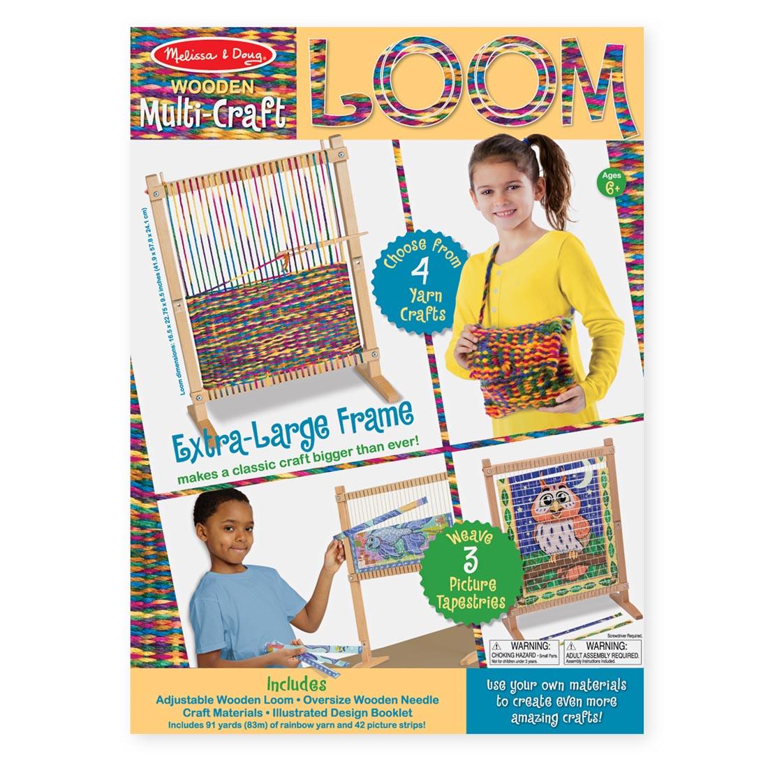 Wooden Multi-Craft Weaving Loom