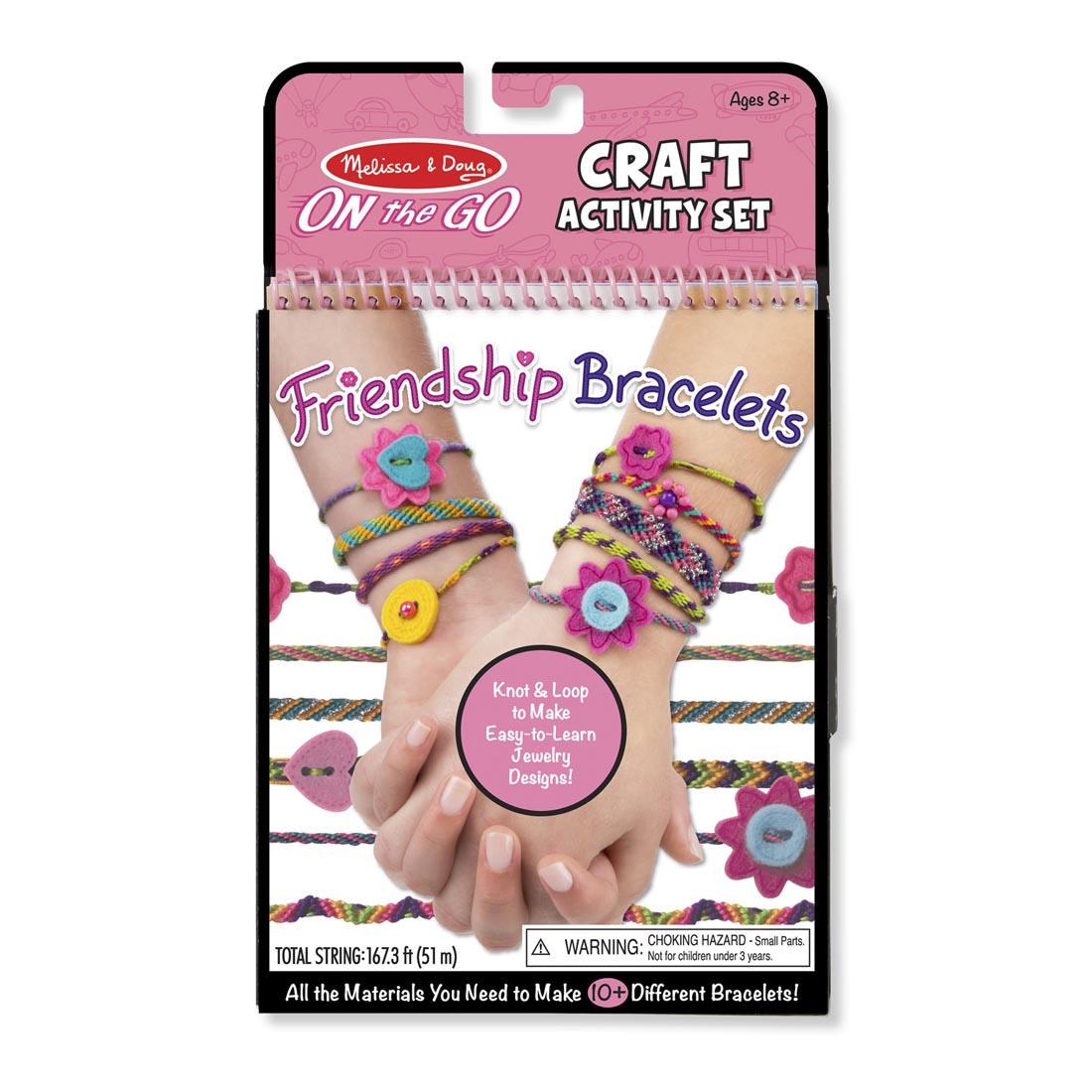 Friendship Bracelets On The Go Craft Activity Set