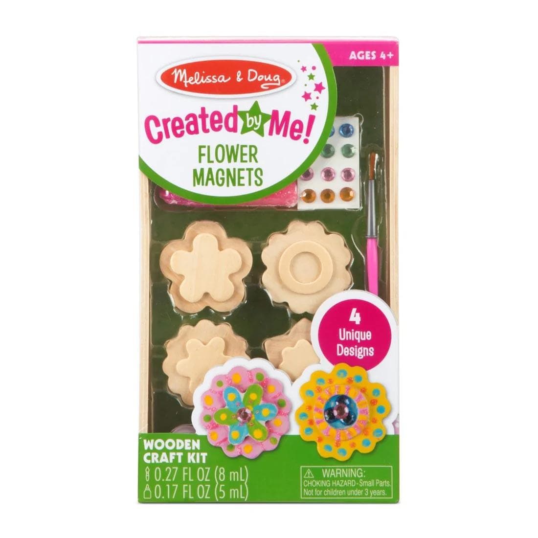 Created by Me! Flower Magnets Wooden Craft Kit By Melissa & Doug