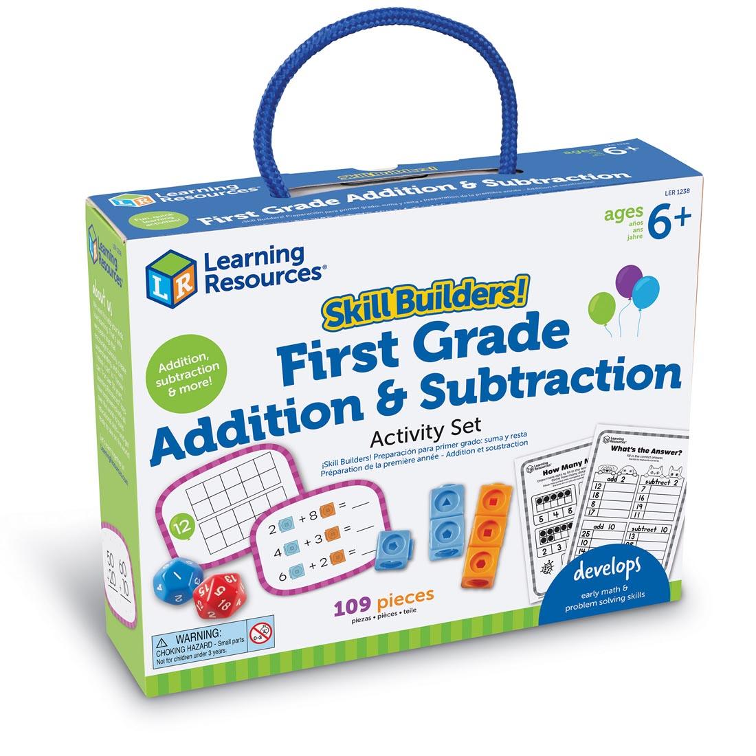 Box of Skill Builders! First Grade Addition & Subtraction Activity Set By Learning Resources
