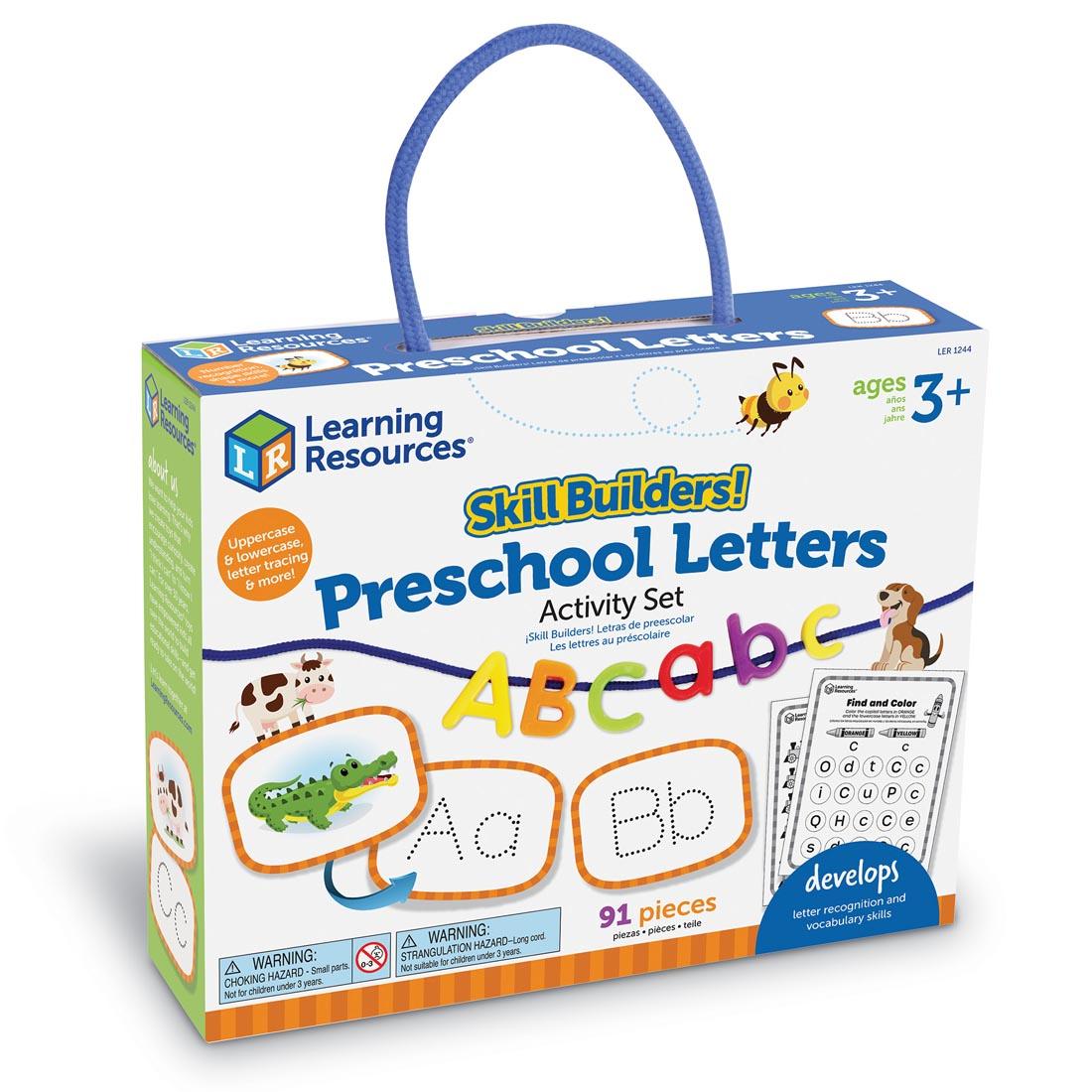 Skill Builders! Preschool Letters Activity Set