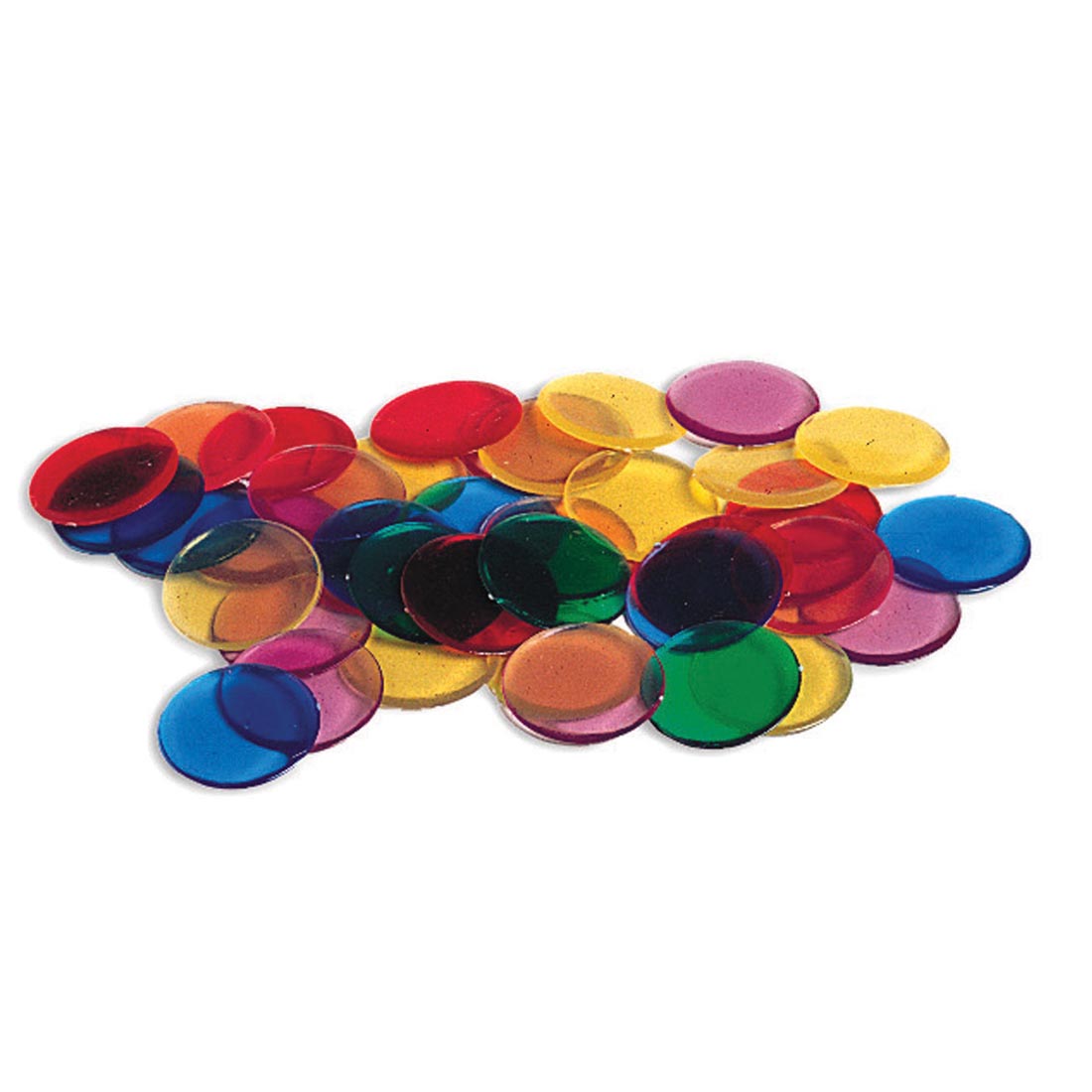Transparent Color Counting Chips