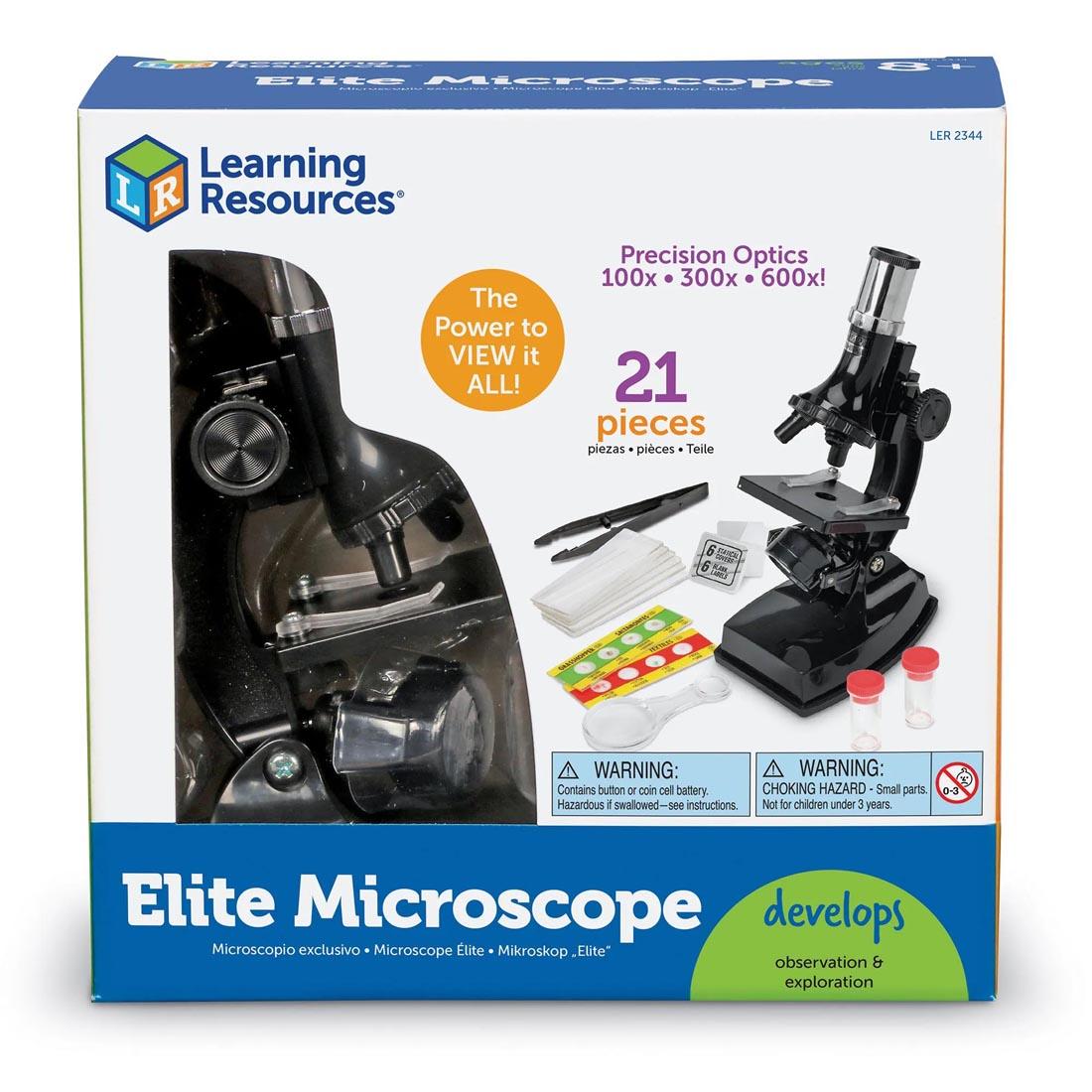 Elite Microscope By Learning Resources in package