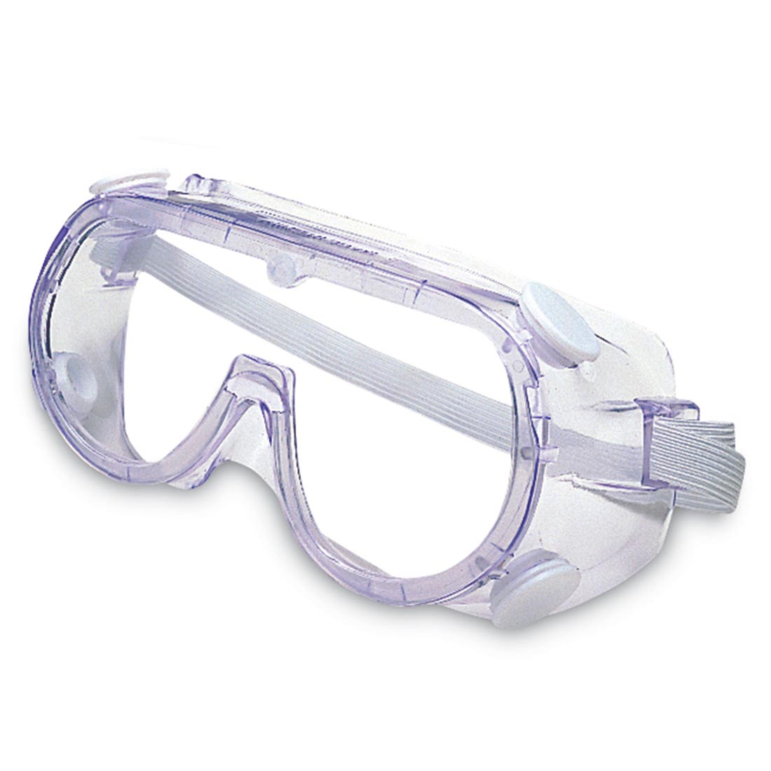 Safety Goggles with White Elastic Straps
