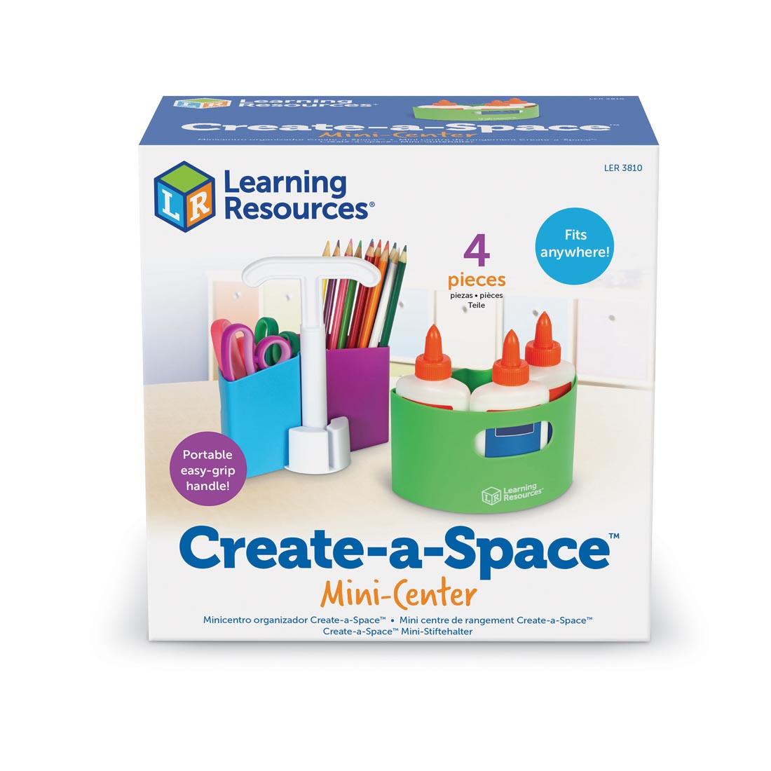 box for Create-A-Space Mini-Center By Learning Resources