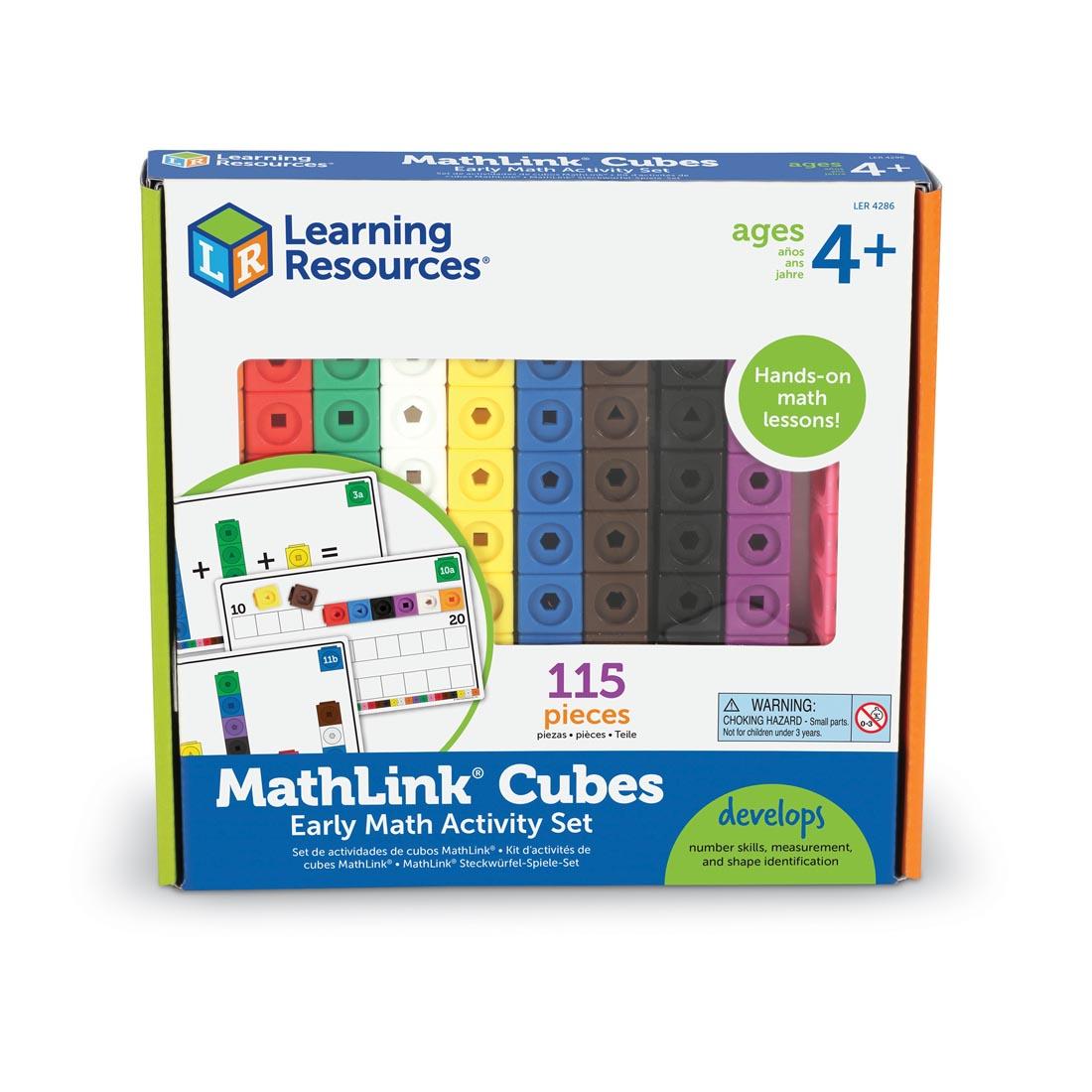 MathLink Cubes Early Math Activity Set