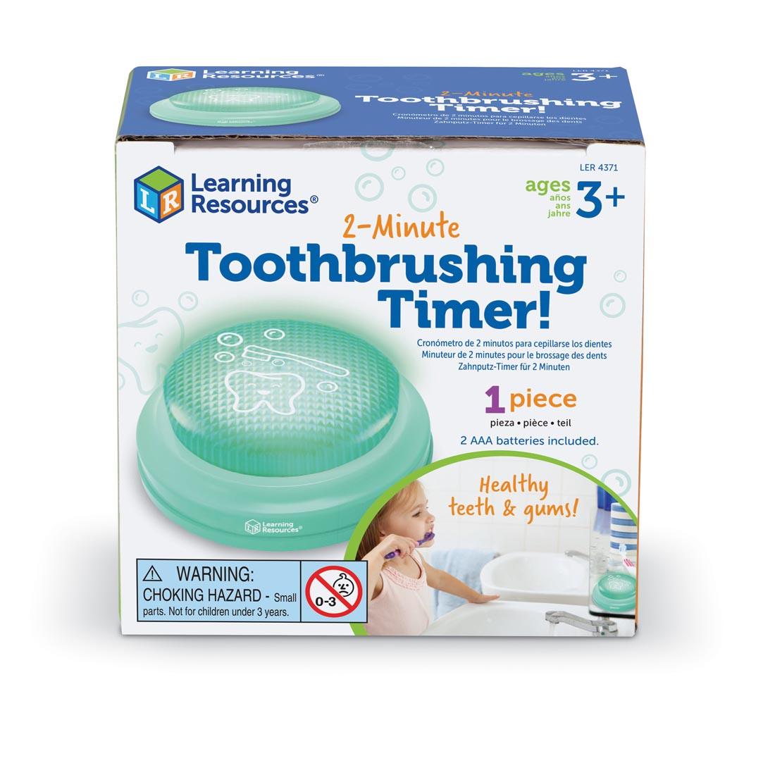 2-Minute Toothbrushing Timer By Learning Resources in box