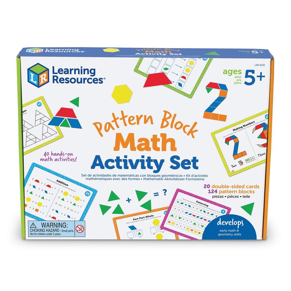 Pattern Block Math Activity Set By Learning Resources