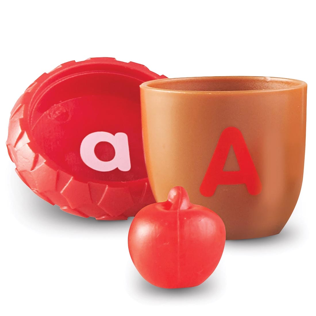 The A set from the Alphabet Acorns Activity Set