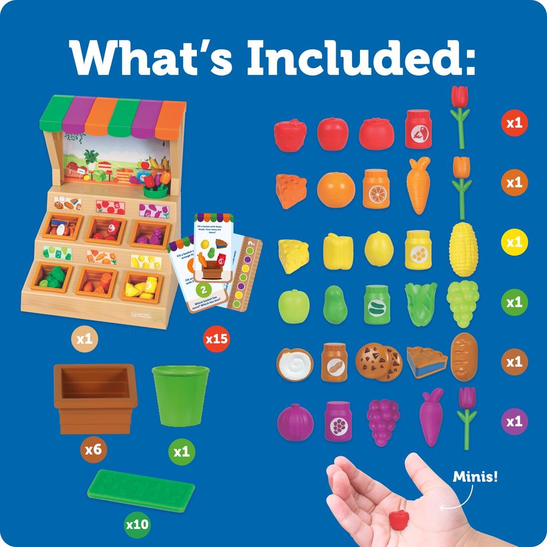 Mini Farmstand Sorting Set By Learning Resources