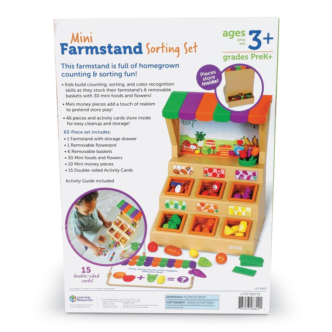 Mini Farmstand Sorting Set By Learning Resources