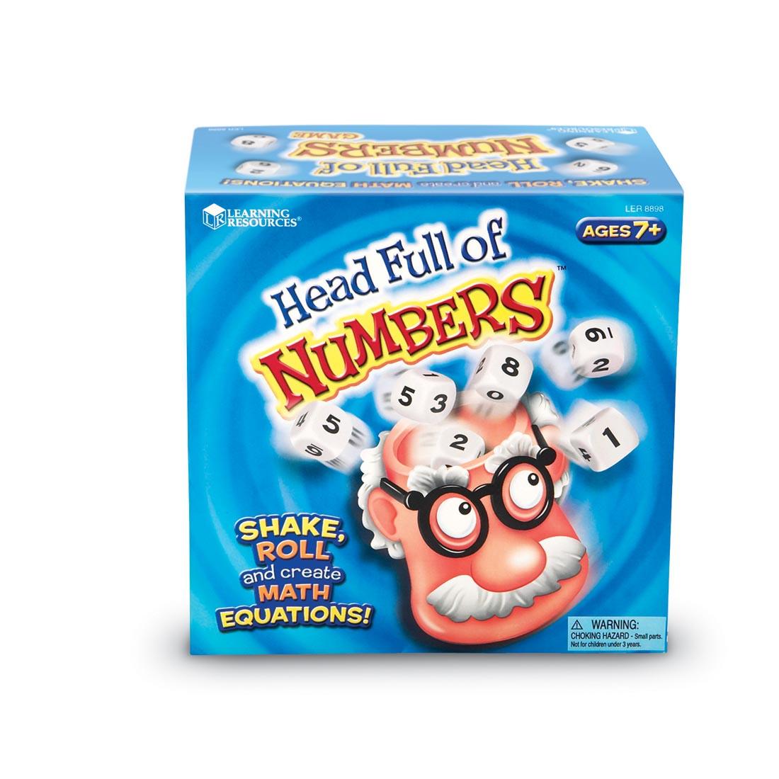 Head Full of Numbers Math Game Box