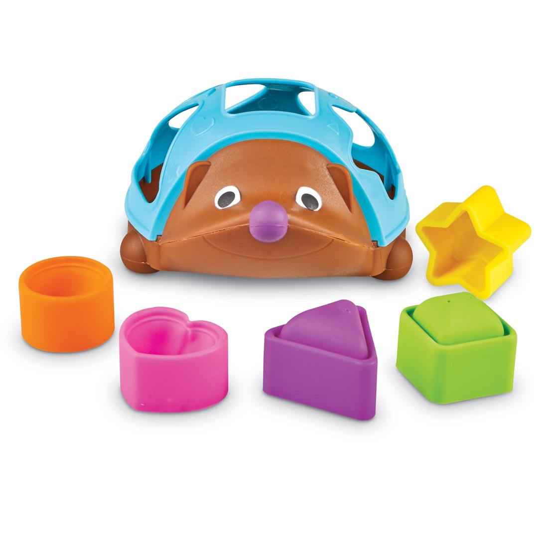 Spike The Fine Motor Hedgehog Poppin' Shapes Sorter