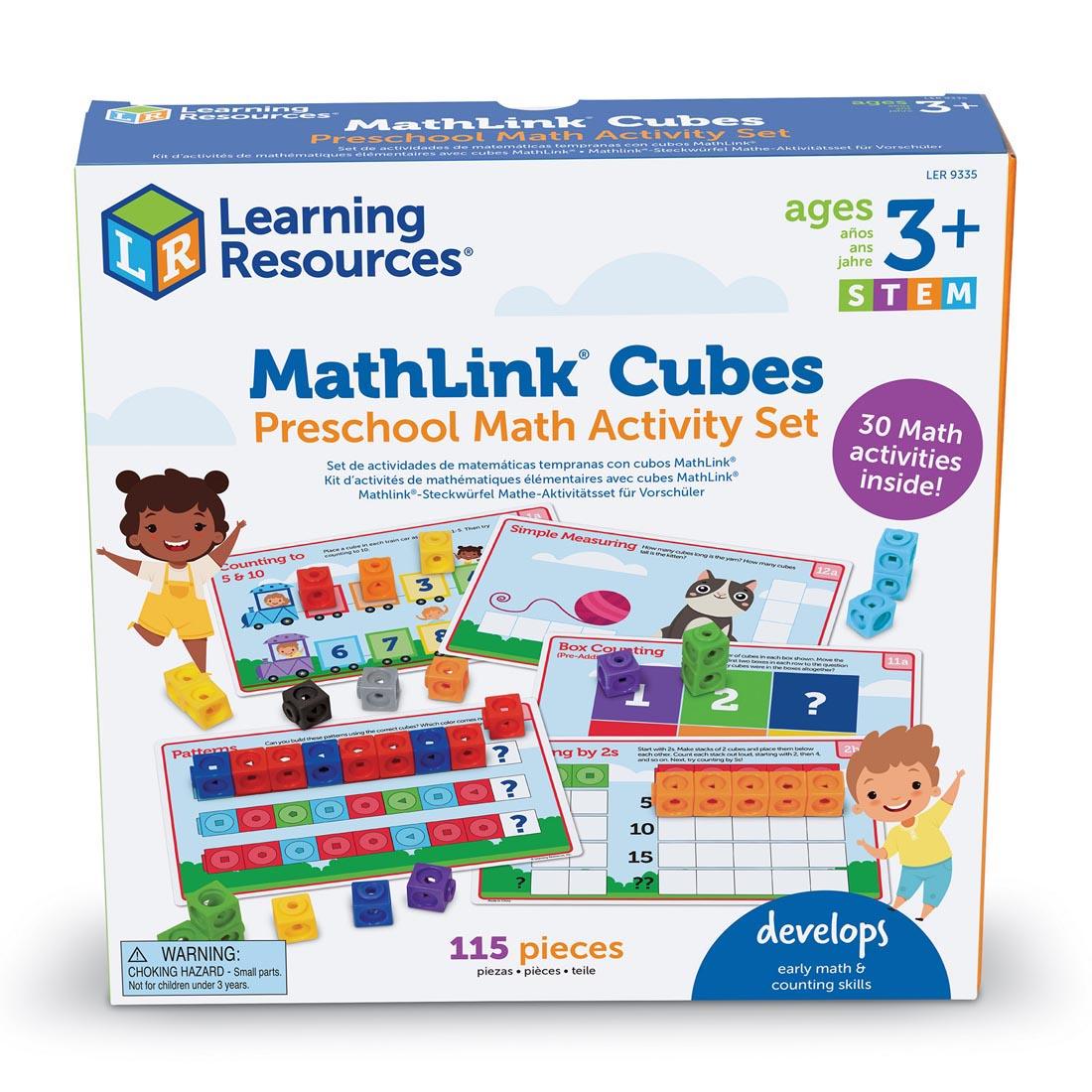 MathLink Cubes PreK Activity Set By Learning Resources