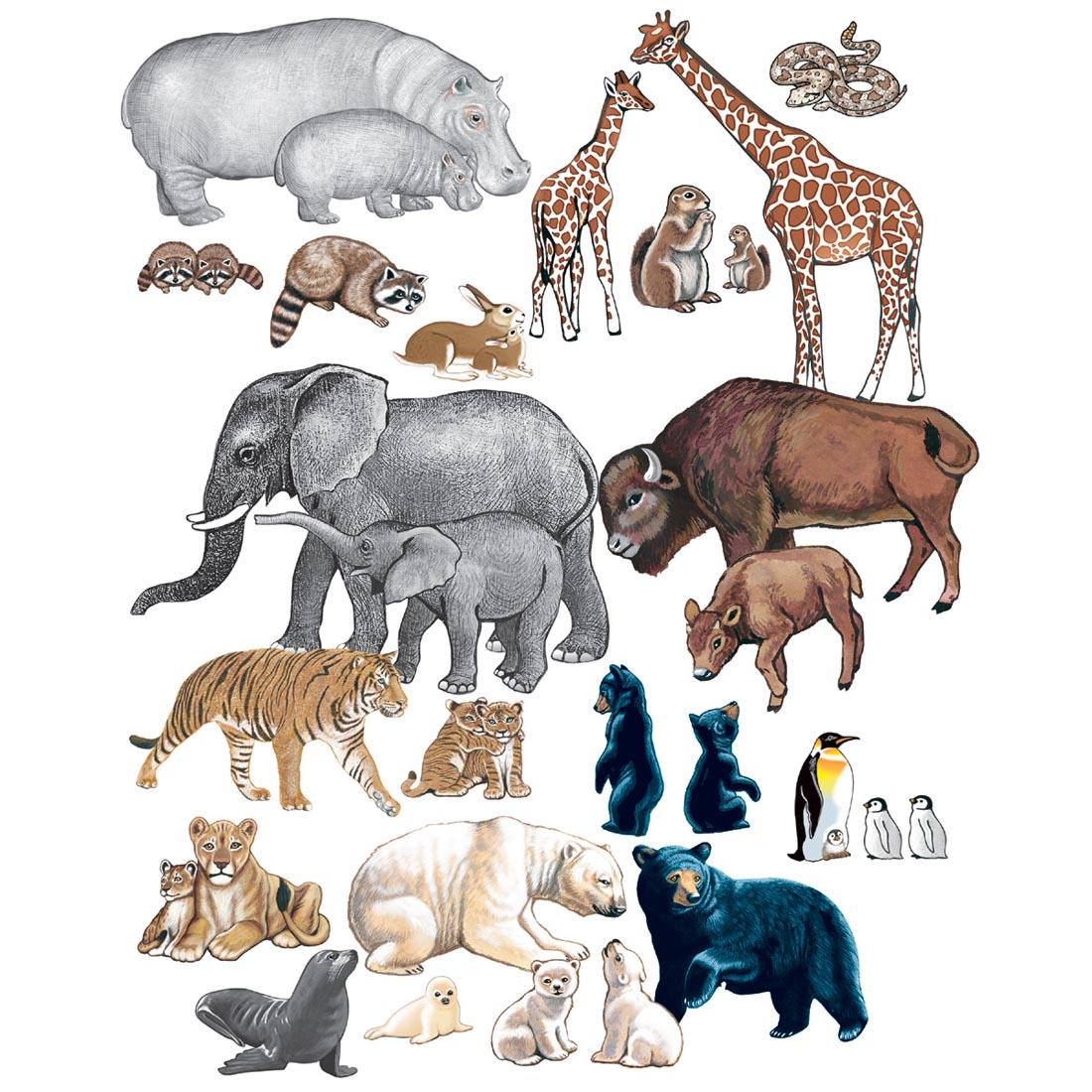 Wild Animals Pre-Cut Felt Set