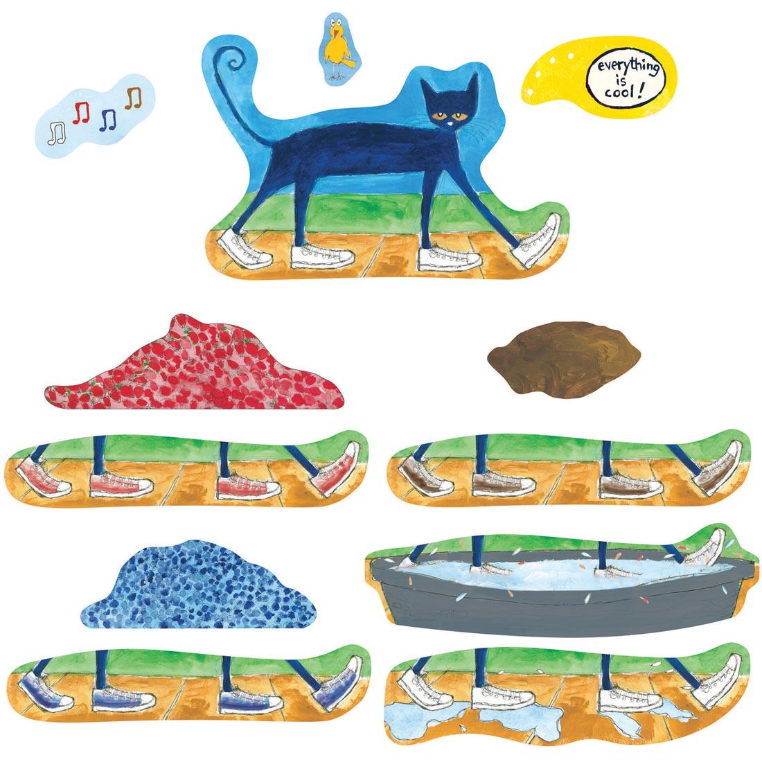 Pete the Cat: I Love My White Shoes Felt Set