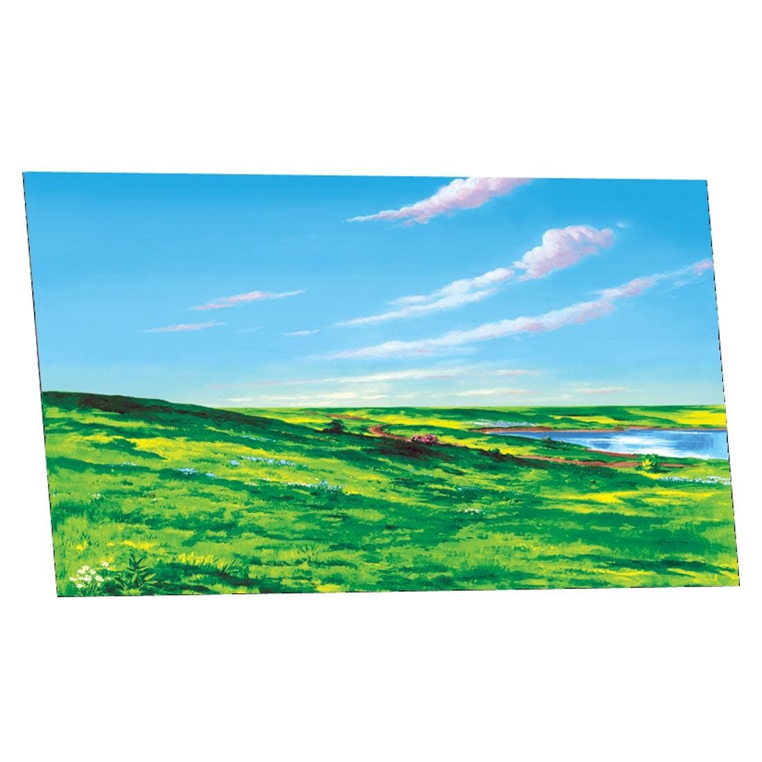 Small Meadow Sky Mounted Flannelboard