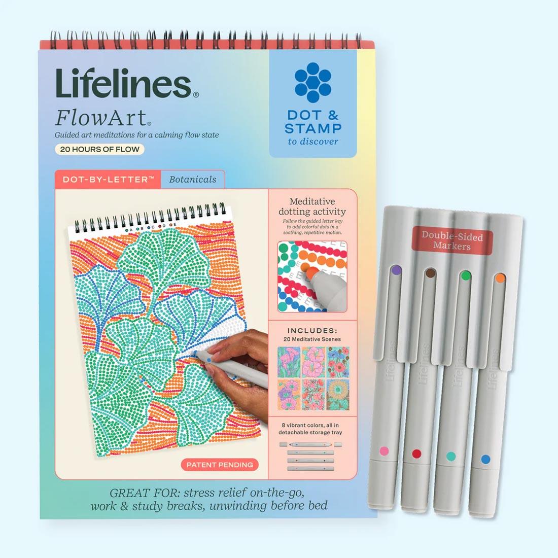 FlowArt Dot-By-Letter Botanicals by Lifelines