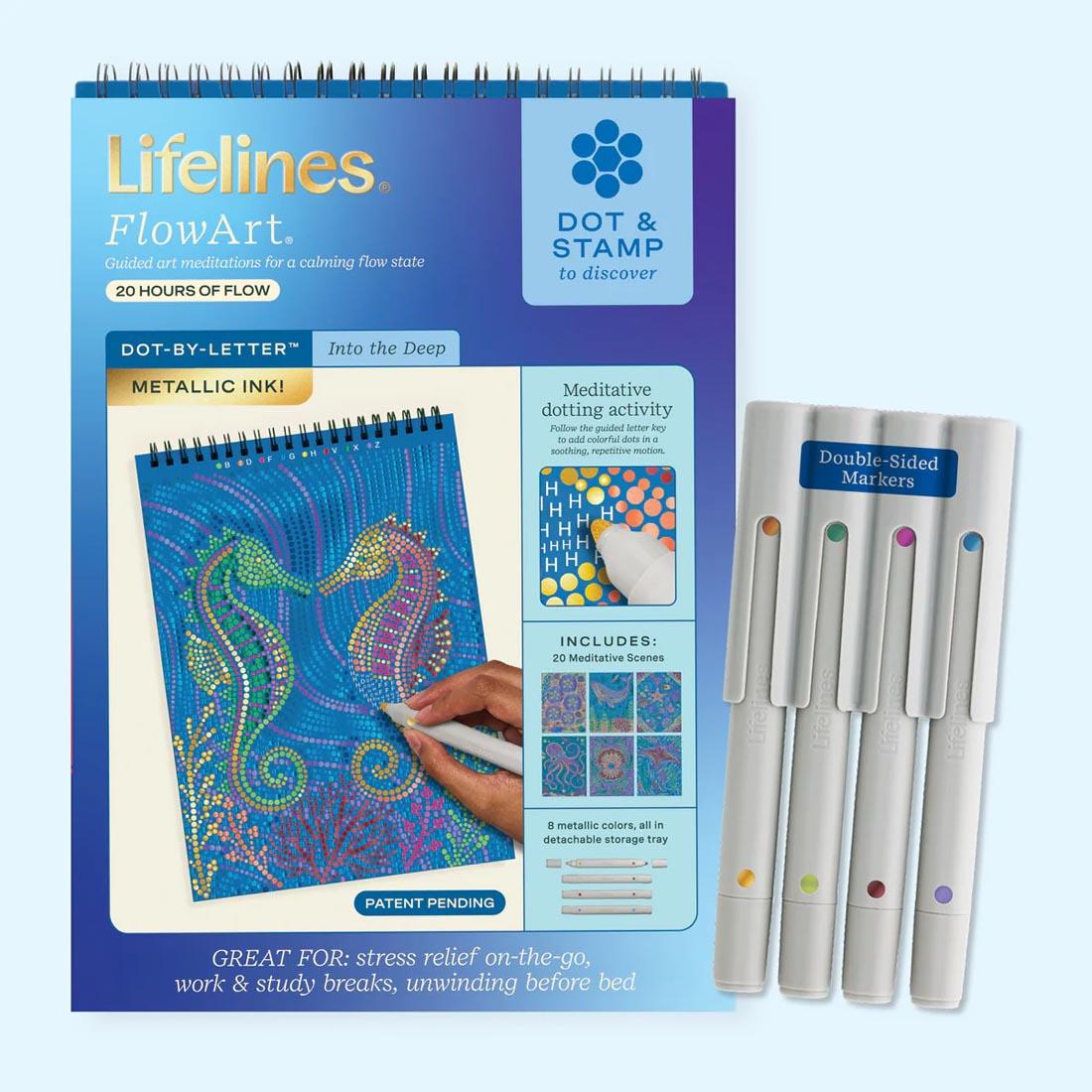 FlowArt Dot-By-Letter Into The Deep by Lifelines