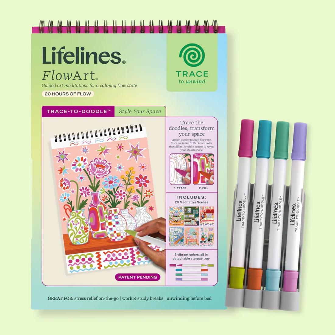 FlowArt Trace-To-Doodle Style Your Space by Lifelines