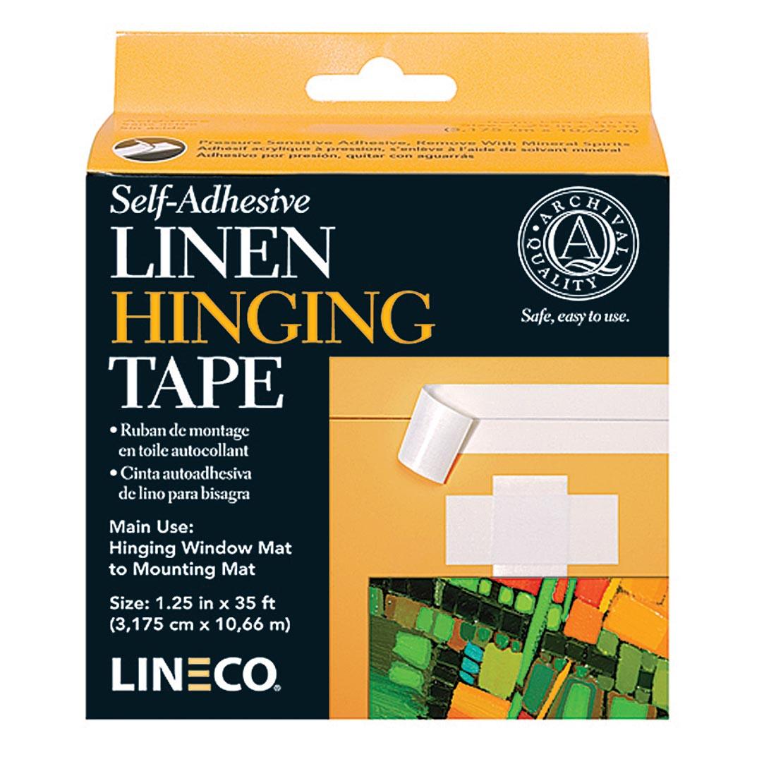 Lineco Self-Adhesive Linen Hinging Tape