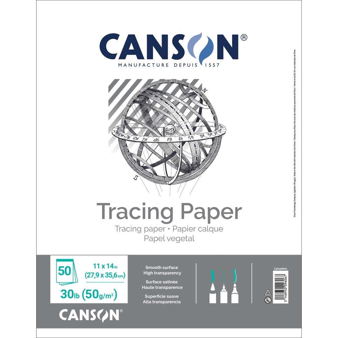 Canson 11x14" Tracing Paper Pad