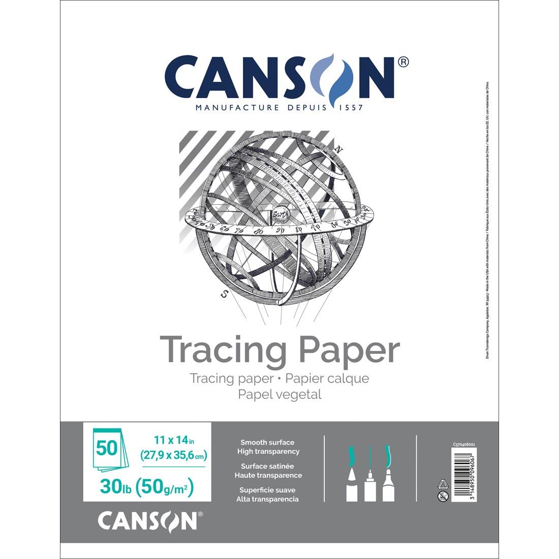 Canson Artist Series Tracing Paper Pad