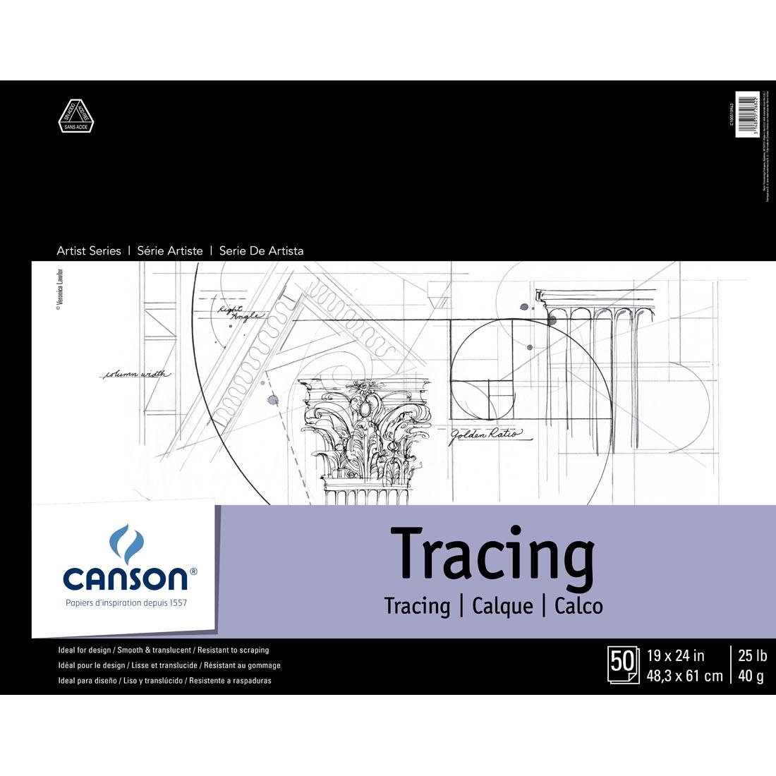 Canson Artist Series Tracing Paper Pad