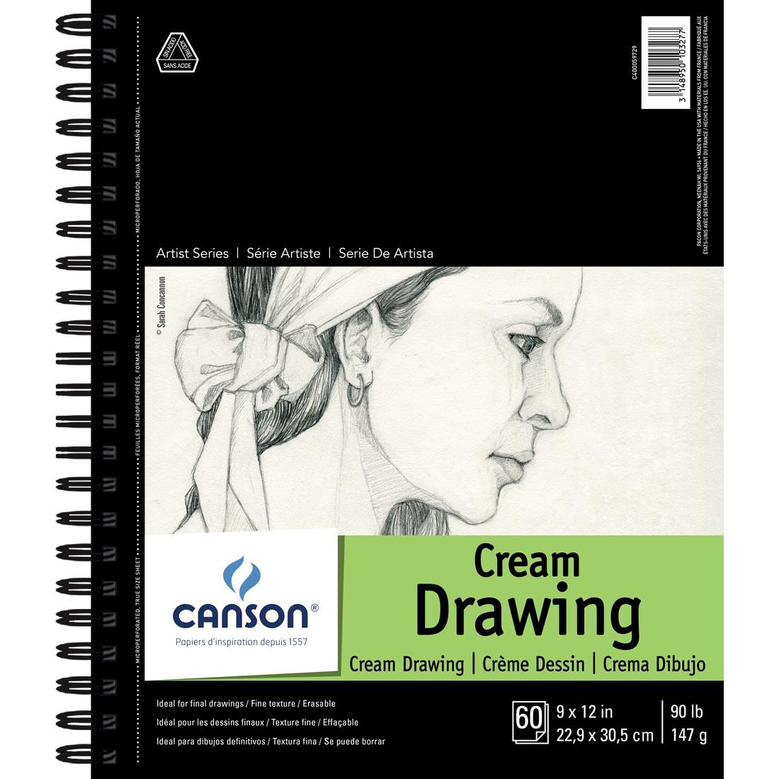 Canson Artist Series Cream Drawing Pad