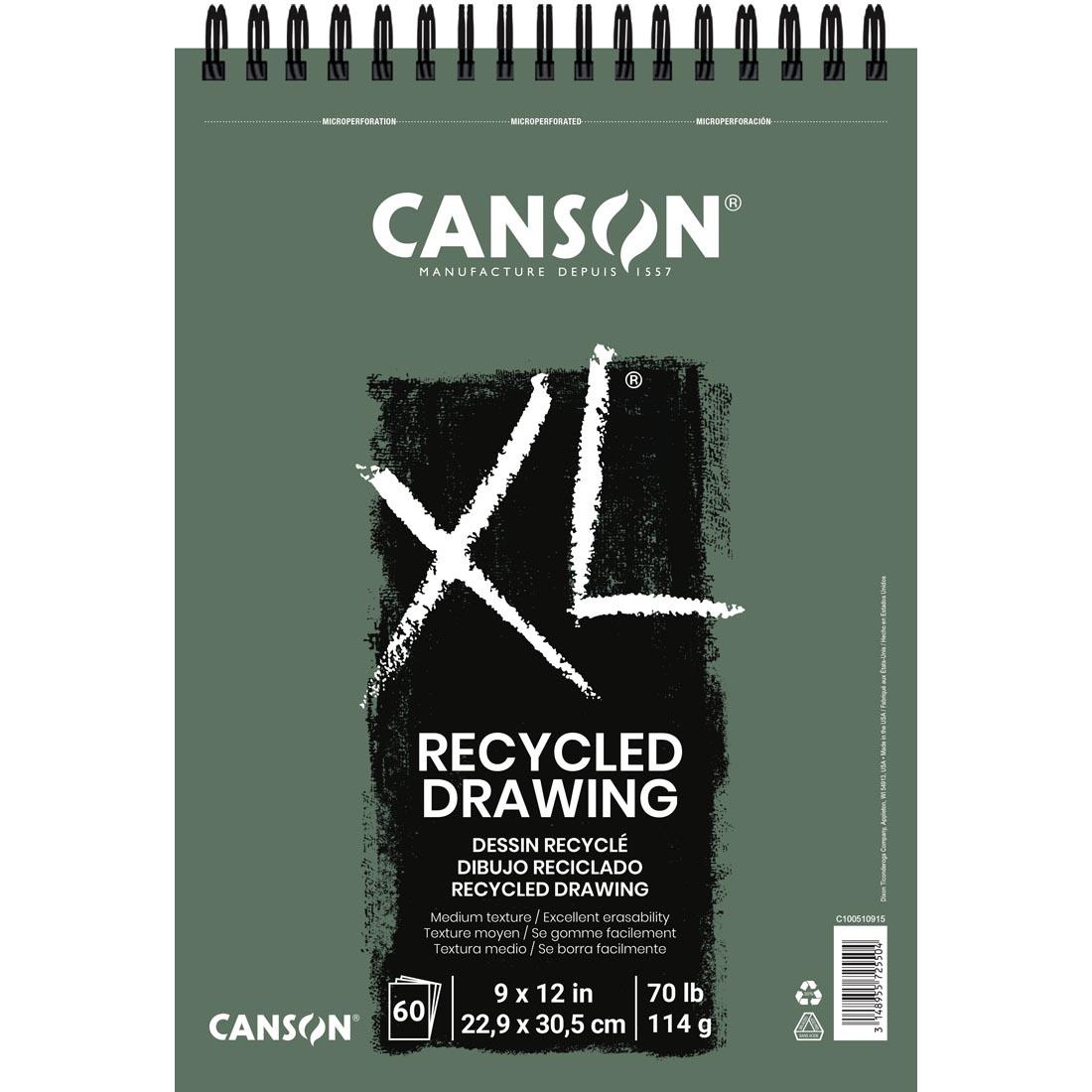 Canson XL Series Recycled Drawing Pad