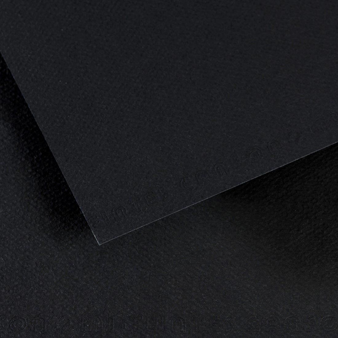 Canson Mi-Teintes Stygian Black Paper Pack