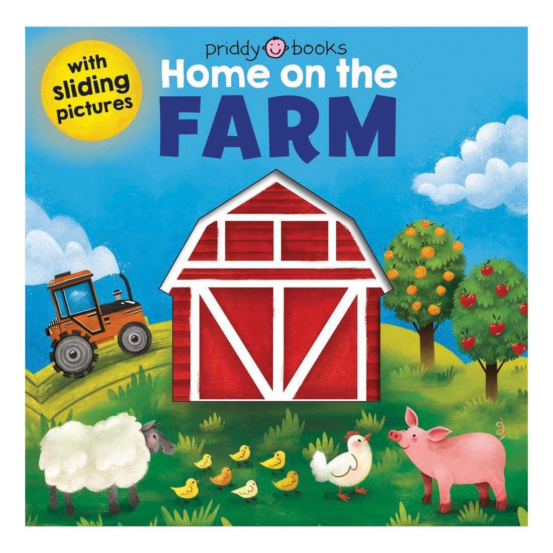 front cover of Home on the Farm Sliding Pictures Board Book