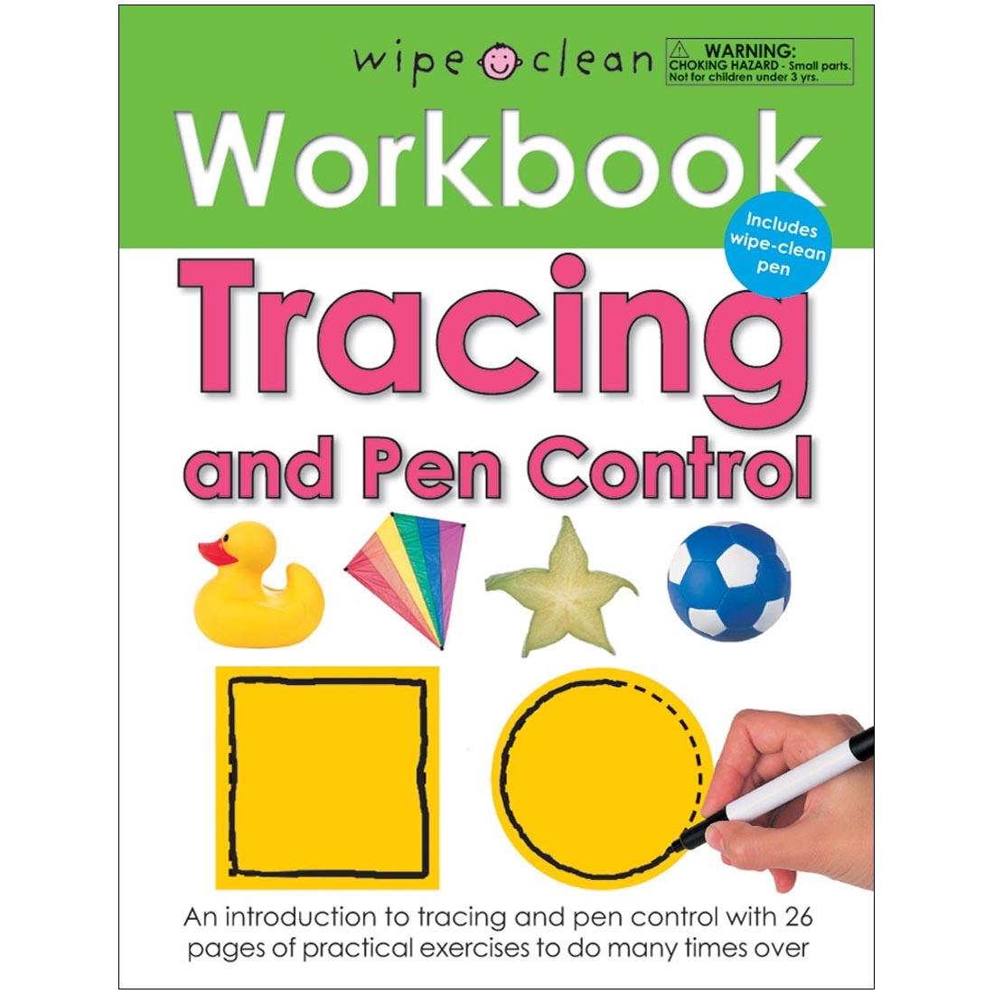 front cover of Wipe Clean Workbook: Tracing and Pen Control