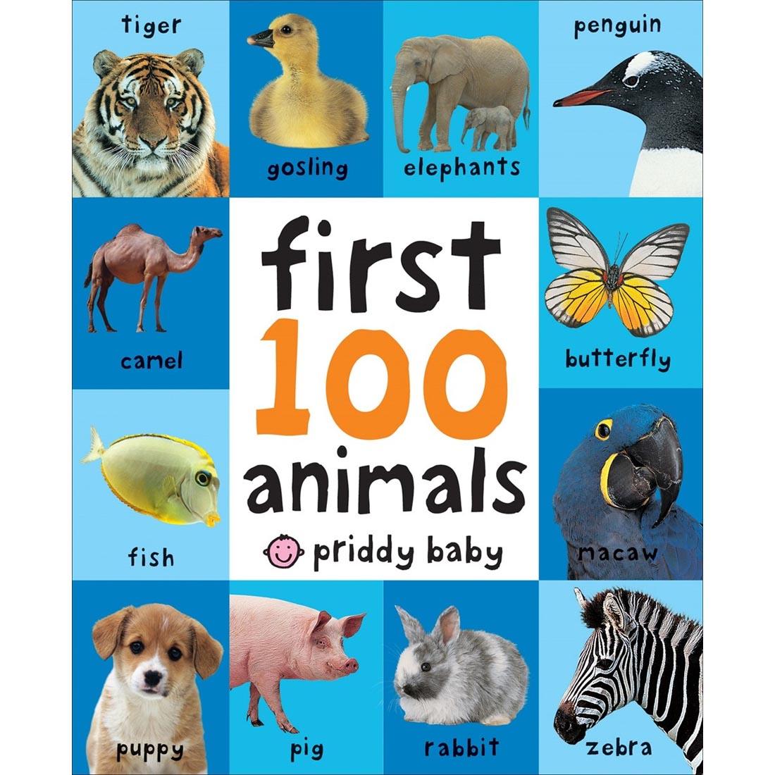 First 100 Animals Board Book