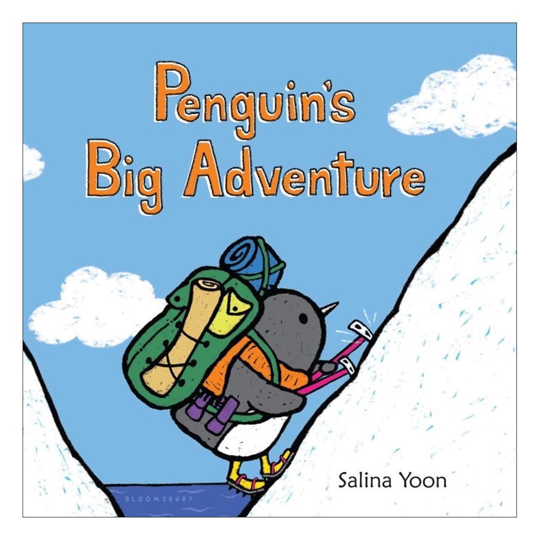 front cover of Penguin's Big Adventure Board Book by Salina Yoon