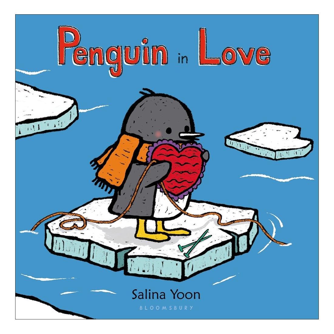front cover of Penguin In Love Board Book by Salina Yoon