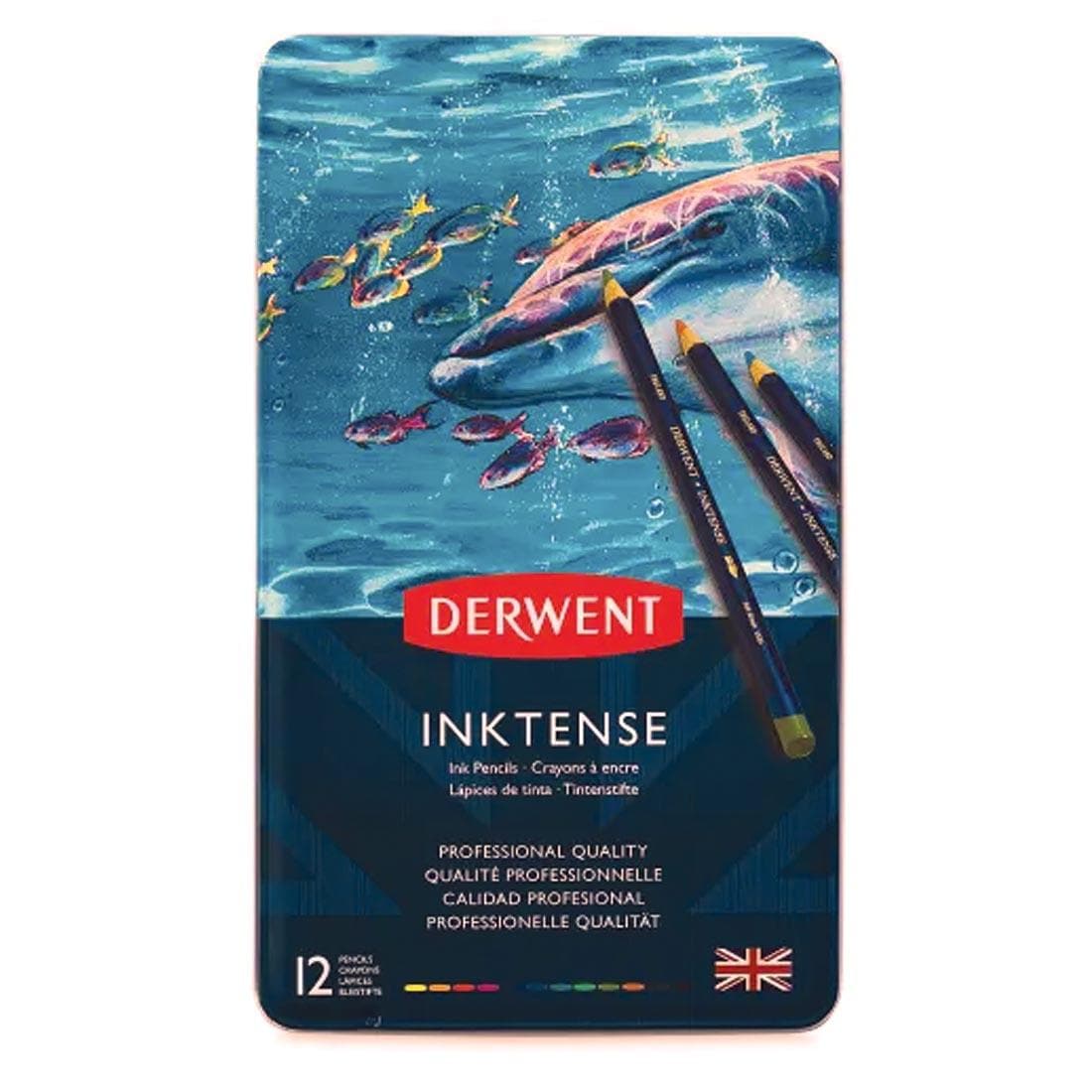 Derwent Inktense Ink Pencils Set